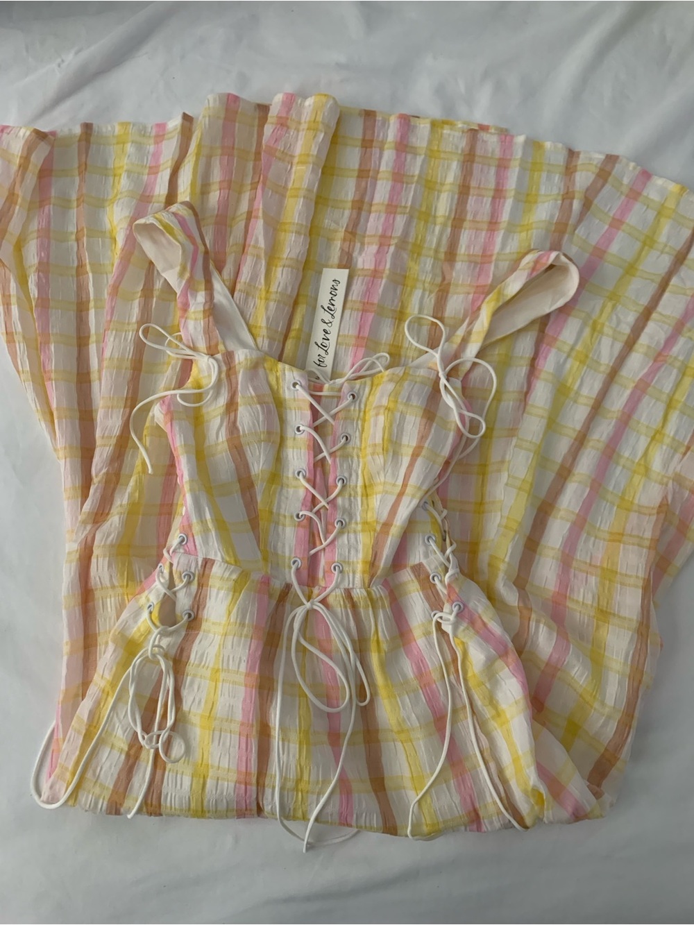 For Love And Lemons Rue Midi Dress Size XS NWT